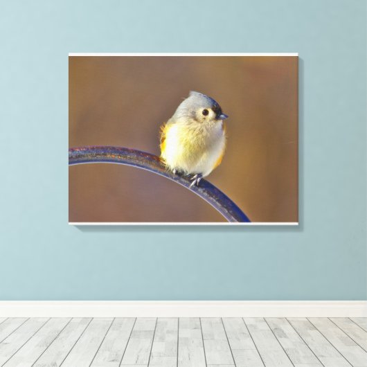 Titelmuis Canvas Afdruk (Insitu (Houten vloer))