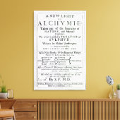 Titelpagina bij de Engelse editie Canvas Afdruk (Insitu (Woonkamer))