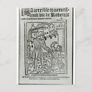 Titelpagina "La Terrible et Merveille �" Briefkaart