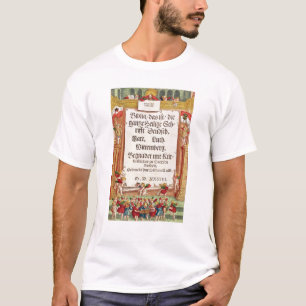 Titelpagina van de Bijbel Luther, c.1530 T-shirt