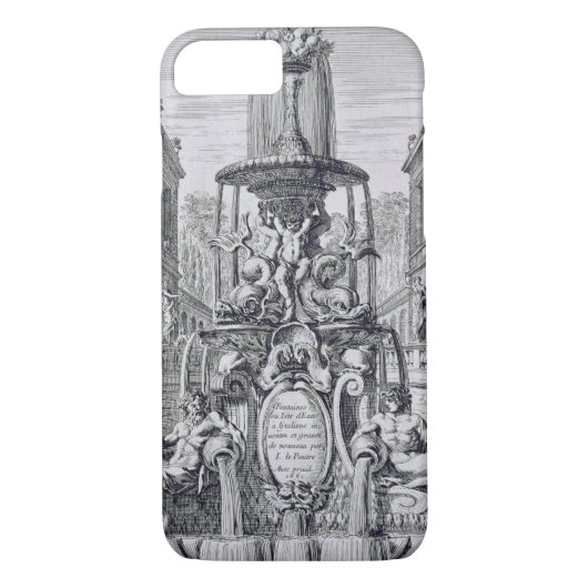 Titelpagina van 'fontein and Waterjets in the Ita' Case-Mate iPhone Case (Achterkant)