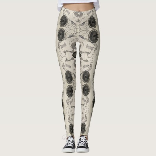 titelpatroon leggings (Voorkant)