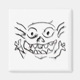 TiTi DoodleNut beroemd gemaakt door Cussdum Design Magneet