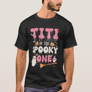 Titi van The Spooky One Girl 1st Birthday Hallowee T-shirt