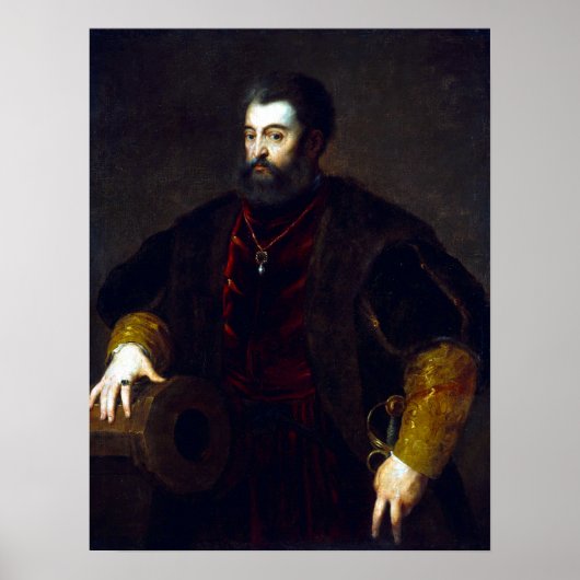 Titian Alfonso d'Este, Duke of Ferrara Poster (Voorkant)