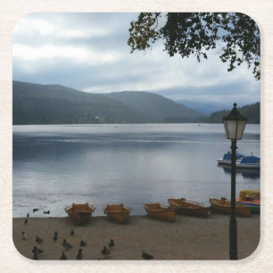 Titisee Lac Allemagne Papier Sous-verre