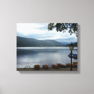 Titisee Meer Duitsland Poster Canvas Afdruk