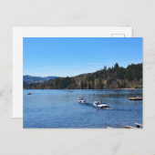 Titisee-meer in het Zwarte Woud Briefkaart (Voorkant / Achterkant)