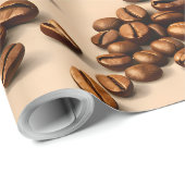 Title gourmet roasted coffee bean and espresso ele cadeaupapier (Rol Hoek)
