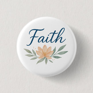Title: Hold Faith Close — Light Always Returns Ronde Button 3,2 Cm