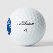 Titleist Pro V1 balles de golf personnalisées avec (Logo)