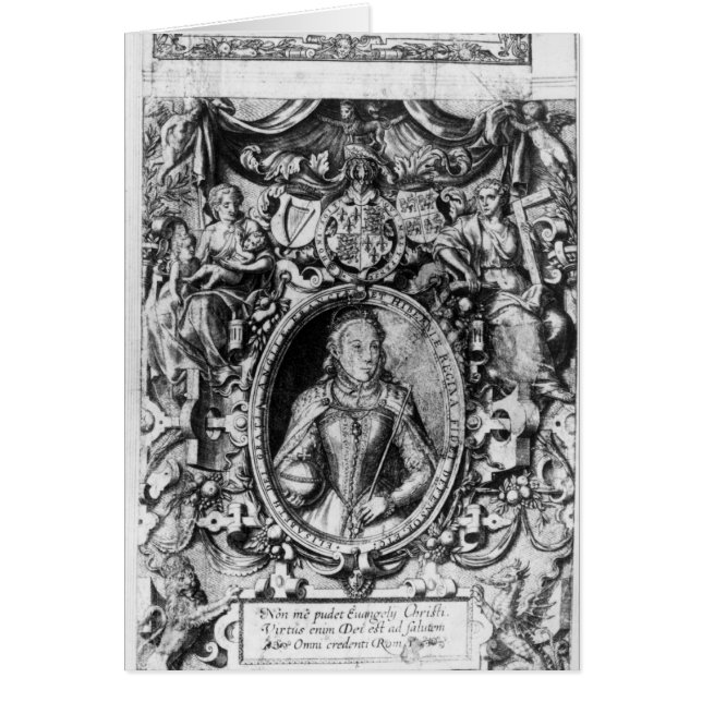 Titlepage de Bible de l'évêque, pub. en 1568 (Devant)