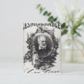 Titlepage first edition "Les Miserables" Briefkaart (Staand voorkant)