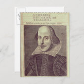 Titlepage of "Mr. William Shakespeares Briefkaart (Voorkant / Achterkant)