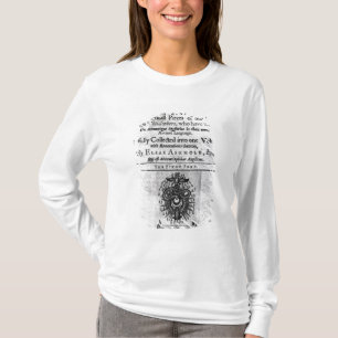 Titlepage "Theatrum Chemicum Britannicum" T-shirt
