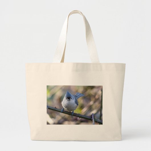 Titmuis Grote Tote Bag (Voorkant)