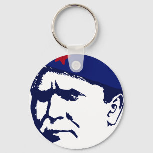 Tito josip Broz Portrait illustratie Sleutelhanger