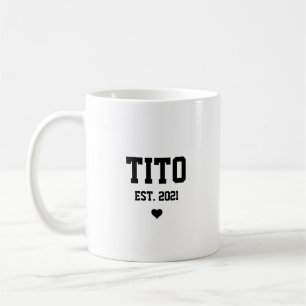 Tito Oom Zwangerschapsaankondiging Geschenk Koffie Koffiemok