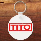 Tito Stamp Sleutelhanger (Voorkant)
