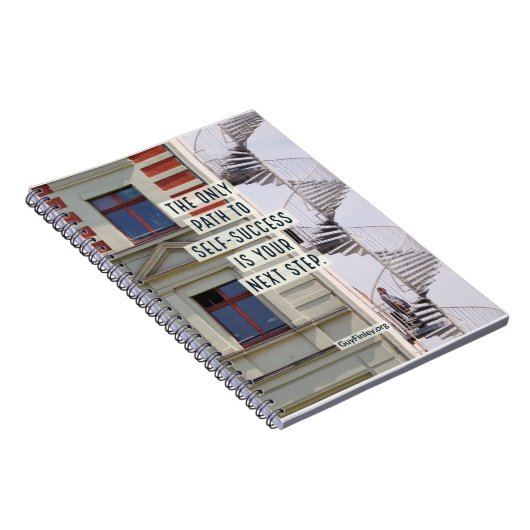 Titre : Carnet de notes à spirale "chemin au (Côté Droit)