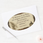 Titre des autocollants Liberty (Enveloppe)