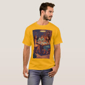Titre : "Game Night Galore : Pop Art T-Shirt Desig (Devant entier)