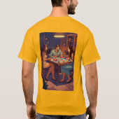 Titre : "Game Night Galore : Pop Art T-Shirt Desig (Dos)