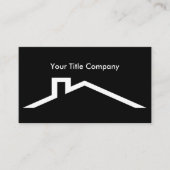 Titre immobilier Cartes de visite (Devant)