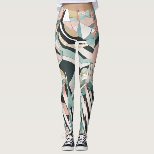 Titre : Pastel Prism Leggings (Devant)