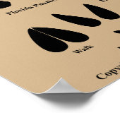 Titres animaux de Floride Poster (Moyen) (Coin)