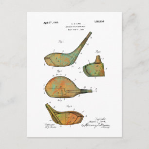 TITRES DE GOLF CLUB BREVET - Cartes postales