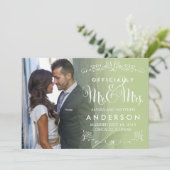 Titres officiels Mariage Faire-part - Sage (Debout devant)