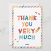 Titulaire De Carte Cadeau Enseignant Juste Pour Vo (Dos)