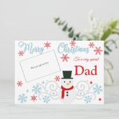 Titulaire de la carte cadeau de Noël traditionnel (Debout devant)