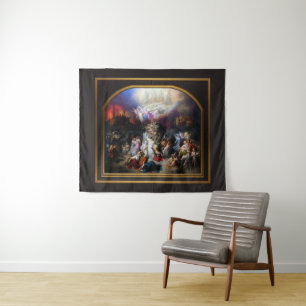 Titus die Jerusalem verwoest door Wilhelm von Kaul Wandkleed