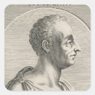 Titus Livius Vierkante Sticker
