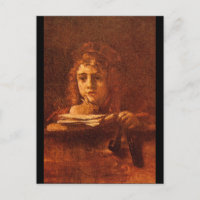 Titus Writing', Rembrandt_Dutch Masters