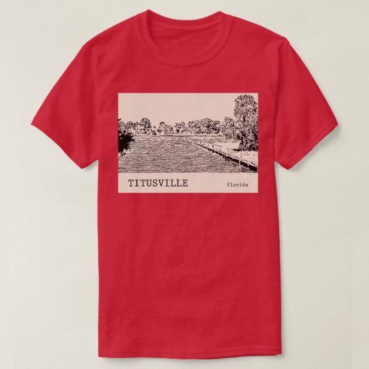 Titusville Floride TShirt 1 (Design devant)
