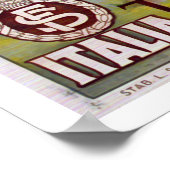 Tivoli en de Villa D'Este Poster (Hoek)