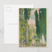  Tivoli Italië Briefkaart (Voorkant / Achterkant)