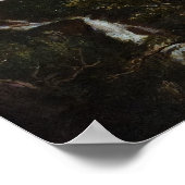 Tivoli Waterval - Tempel van de Sibyl, Cole Poster (Hoek)