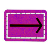 Tiwaz Viking Rune Magnet - Victoire ! (Horizontal)