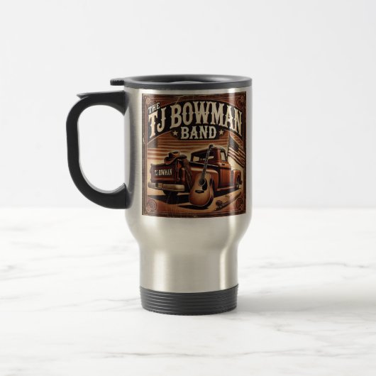 TJ Bowman Band mug (Gauche)