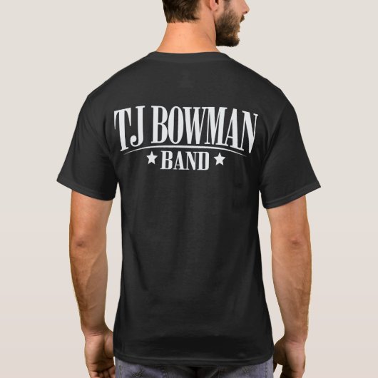 TJ Bowman Band T-Shirt (Achterkant)