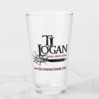 TJ Logan Logo 16 oz. Glas