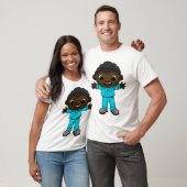 Tj op een T T-shirt (Unisex)