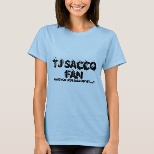 TJ SACCO FAN T-SHIRT (Voorkant)