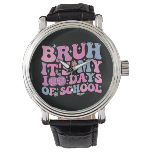 Tjonge, het is mijn 100 dagen op school Vlinderdis Horloge