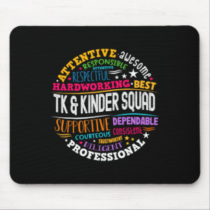 TK en Kinder Squad Overgangslessen Muismat