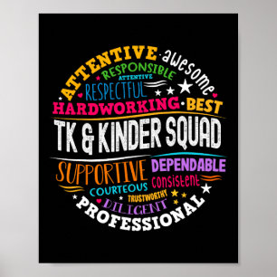 TK en Kinder Squad Overgangslessen Poster
